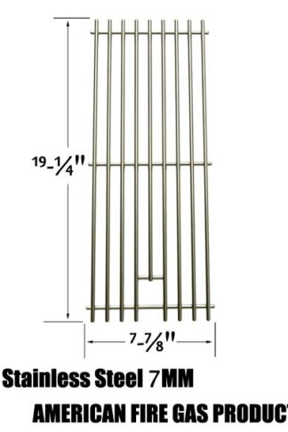 STAINLESS STEEL COOKING GRATES REPLACEMENT FOR NEXGRILL 720-0584A, 720-0008-T, 720-033 AND PERFECT FLAME 720-0335, 730-0335 GAS GRILL MODELS