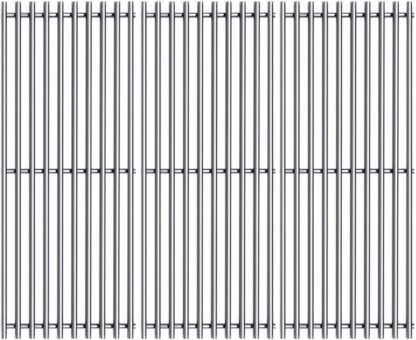 SES703(3-Pack) 18 13/16" Stainless Steel Cooking Grates Grid for Select Kitchen Aid 720-0787D, 730-0953, 720-0953A Brand Gas Grill