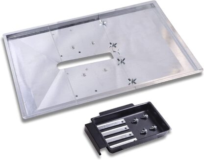 Outdoor Bazaar Replacement Grease Tray Set for BBQ Grill Models from Nexgrill, Dyna Glo, Kenmore, Backyard Grill, BHG, Uniflame and Others