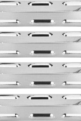 SafBbcue Stainless Steel Heat Plate for Kenmore 146.34611410 146.23679310 146.46372610 146.34461410 146.23678310 146.29162310 146.23680310 146.30213510, Heavy Duty Heat Shield, Flame Tamer