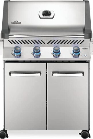 Napoleon P500PSS-3 Prestige 500 Propane Gas Grill, sq. in, Stainless Steel