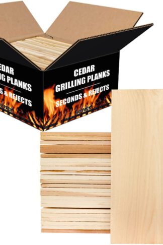 30 Pack Cedar Grilling Planks | Bulk | Seconds
