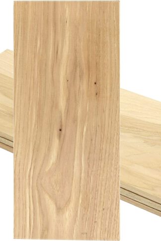 Iconikal Wood Grilling Smoking Plank, Hickory, 12 x 5-Inch, 4-Pack
