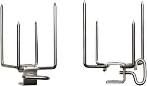 Napoleon 69001 Commercial Quality Forks Grill Rotisserie, Stainless Steel
