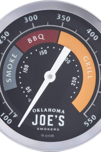 Oklahoma Joe's 3695528R06 Temperature Gauge , Silver