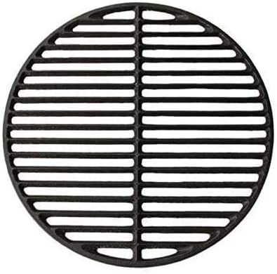 Dracarys 15.5" Cast Iron Grids Grate Fire Pit Big Green Egg Accessories Replacement Parts Grill & Smoker Round Grilling Cooking Grate Fit for Medium Big Green Egg Grill & Smoker,Fire Pit(M - 15.5")