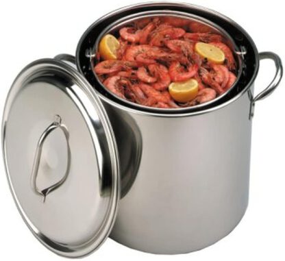 King Kooker 22-Quart Stainless Steel Boiling Pot