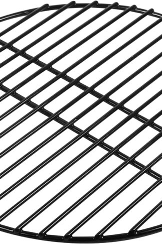 OLIGAI Cooking Grate Round Grill Grate for Medium Big Green Egg,Porcelain Coated Steel Wire Cooking Grid Grate for Most 15.5" Barbecue Ceramic Grill and Smoker,Grill Grate Replacement for M BGE