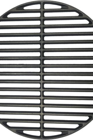 Quantfire 13" Cast Iron Cooking Grid for S/MiniMax Big Green Egg Accessories, Round Grill Grate Grids for BGE or Other Same Size Charcoal Grill